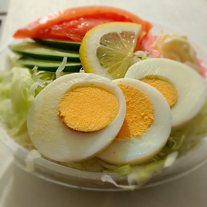 生野菜サラダ160円|赤いウインナーさん