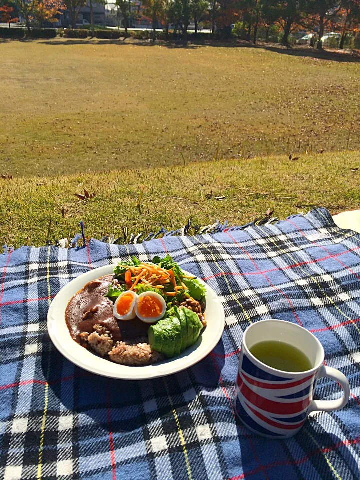 ピクニック・ランチ♬ (▰˘◡˘▰)☝︎|Yoshinobu Nakagawaさん