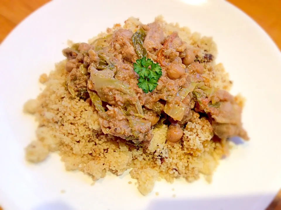 Chicken korma on couscous|Nicky Jonesさん