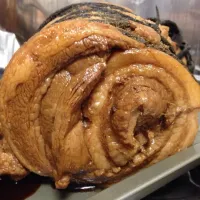 Snapdishの料理写真:三河もち豚の焼豚|ユーゾーさん