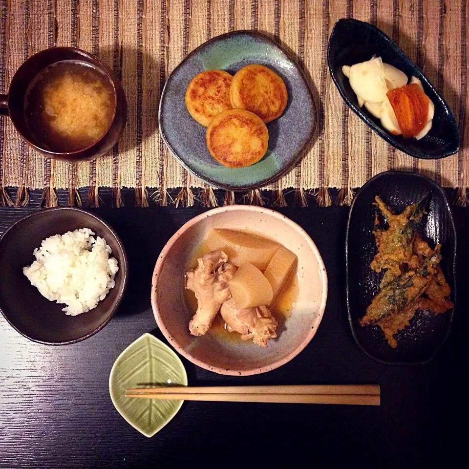 Snapdishの料理写真:今日の夜ご飯  2014.11.20.|あいこ ⁎ˇ◡ˇ⁎さん