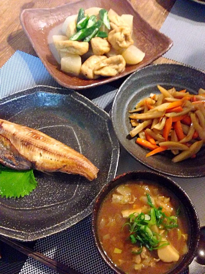 今日はヘルシー和食🍚🐟|まみりんごさん