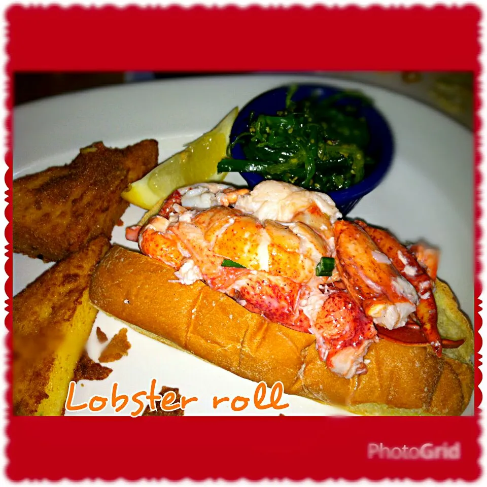 Lobster roll at Legal Seaford in Philadelphia airport.|Jihollandさん