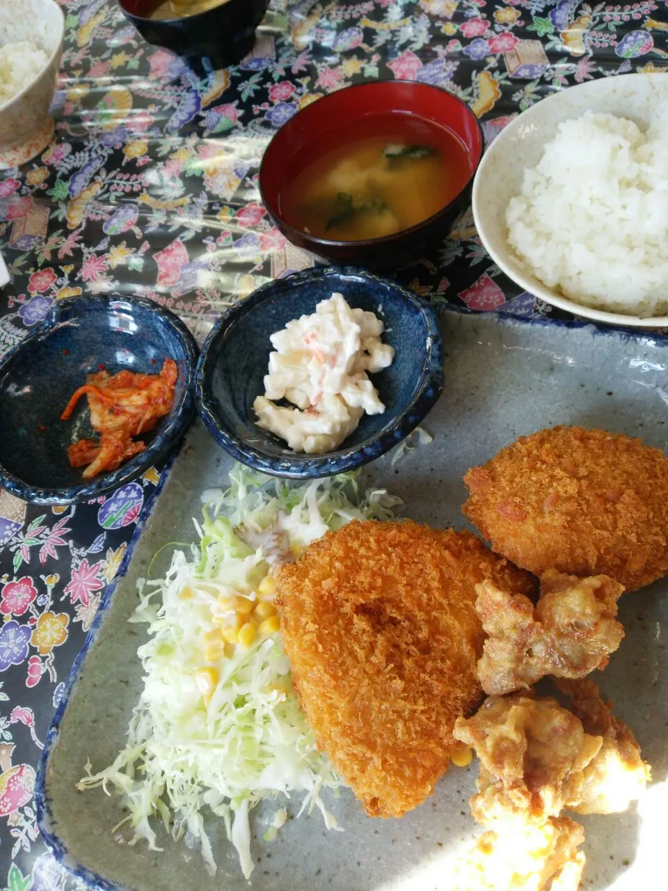 鰺コロから定食540|ジローだよさん