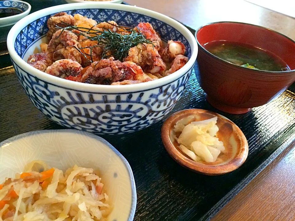 タコ天丼|にゃるさん