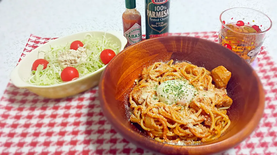 チキントマトクリームPASTA♥︎∗*ﾟ|大村花杏奈さん