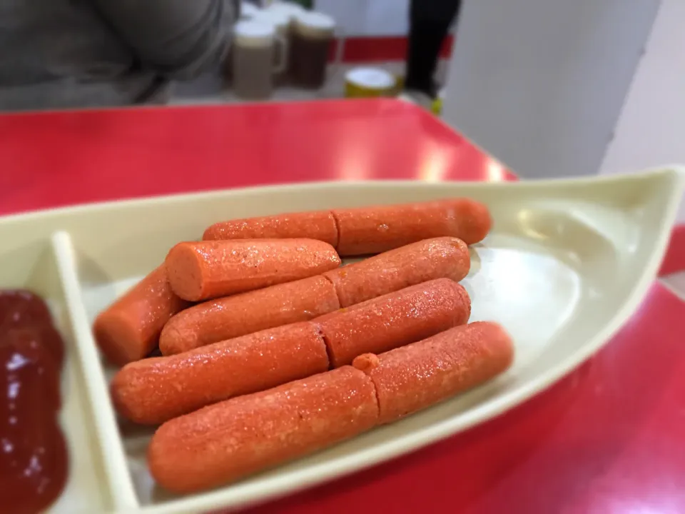 Snapdishの料理写真:熱狗 hotdog|手牽手一起過好日子。さん