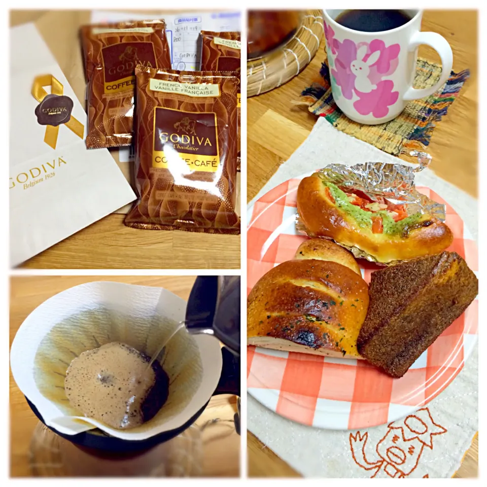 Snapdishの料理写真:(☆∀☆)GODIVAのコーヒーいただきましたー|morimi32さん