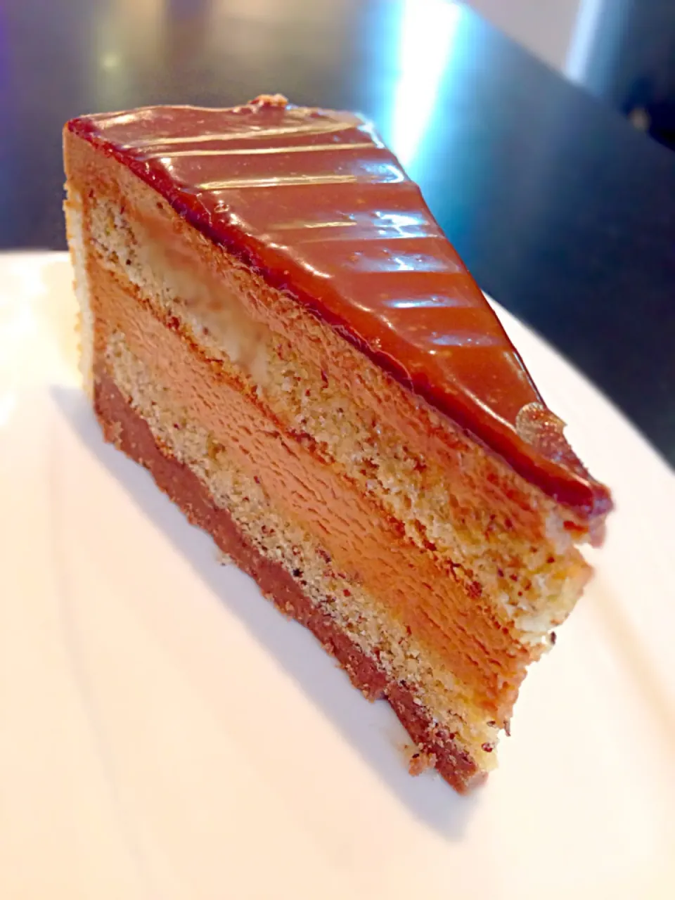 Chocolate hazelnut crunch slice@Swiss Bake|coxiella24さん