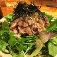 Snapdishの料理写真:鶏のタタキ|taruwishさん