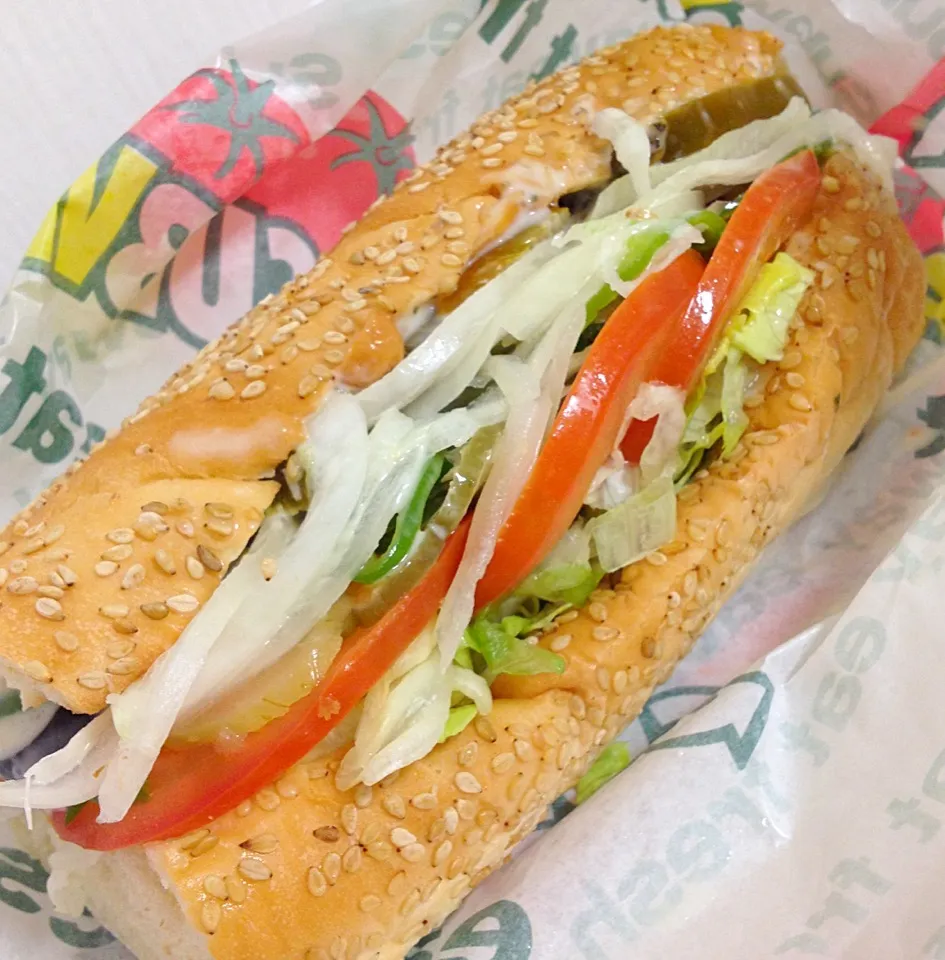 Subway 野菜たっぷりローストチキン|HM-jastさん