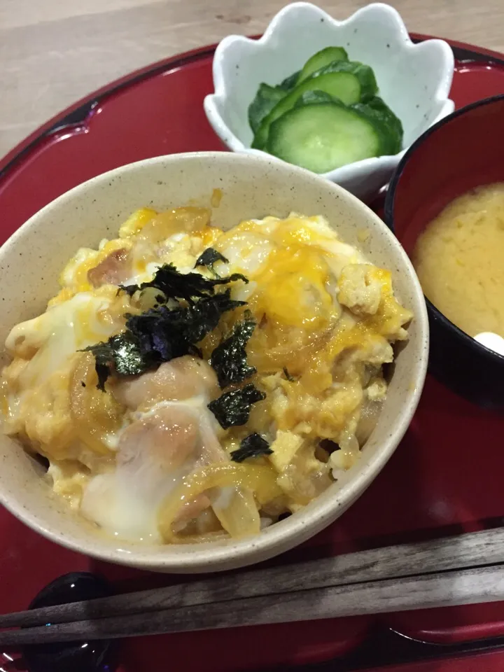 とろとろ〜親子丼|まーままさん