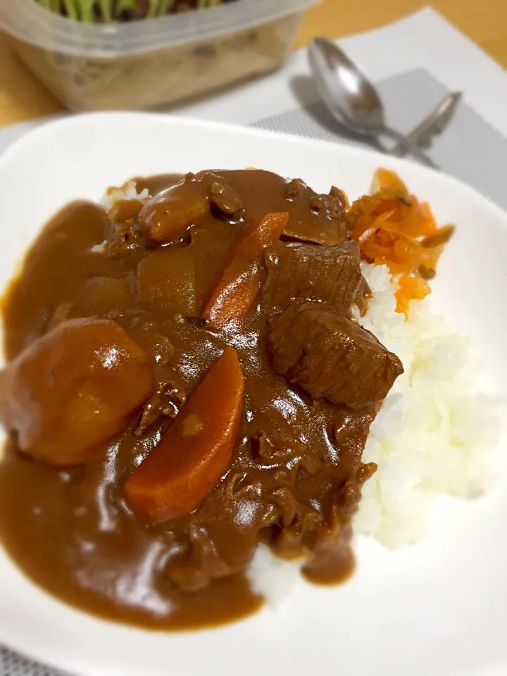 コトコト煮込んだカレー|サヤラムネさん