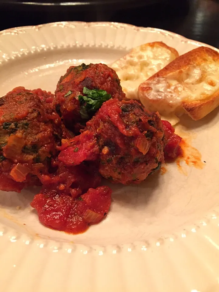 Turkey Spinach Meatballs in Marinara|K Goodnessさん