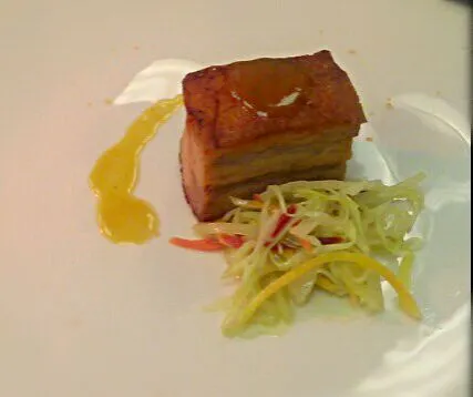 seared pork belly|Matthew millerさん