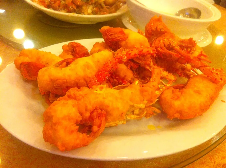 Snapdishの料理写真:Deep fried lobster|skyblueさん