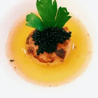 scallop consomme #scallop #Seafood #Soup/Stew|Michael Leさん