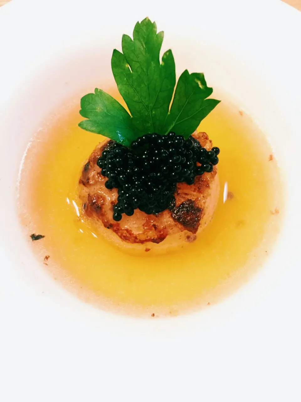 scallop consomme #scallop #Seafood #Soup/Stew|Michael Leさん