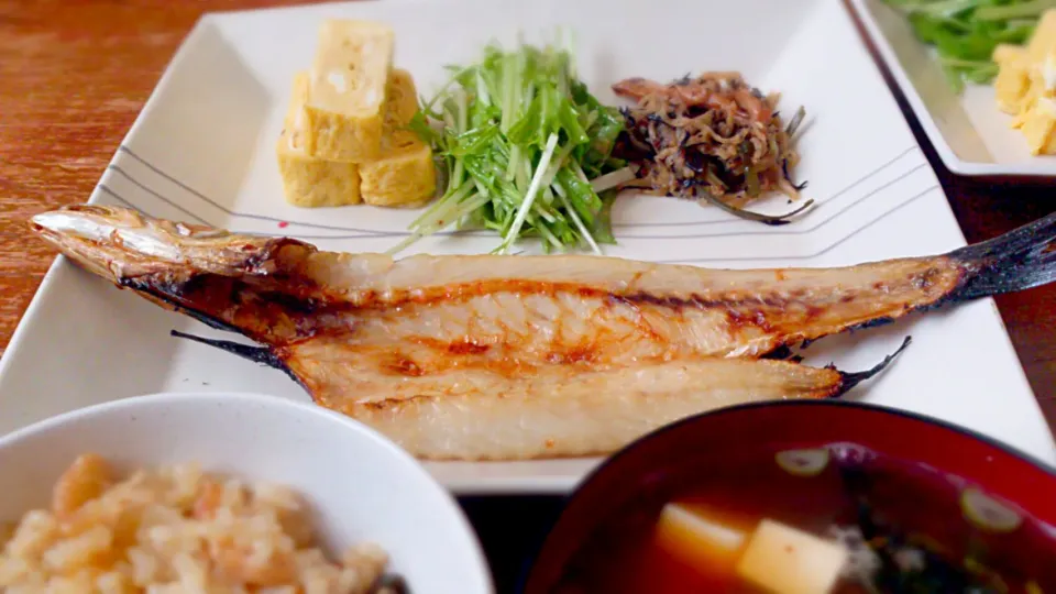 焼き魚定食【ｶﾏｽ】|プチテンよすさん