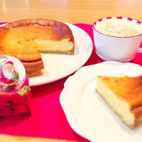 Snapdishの料理写真:手作りチーズケーキ☆|りづぽんさん