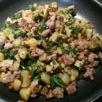 chyotes with spinach & turkey sausage|Alisa Robinsonさん