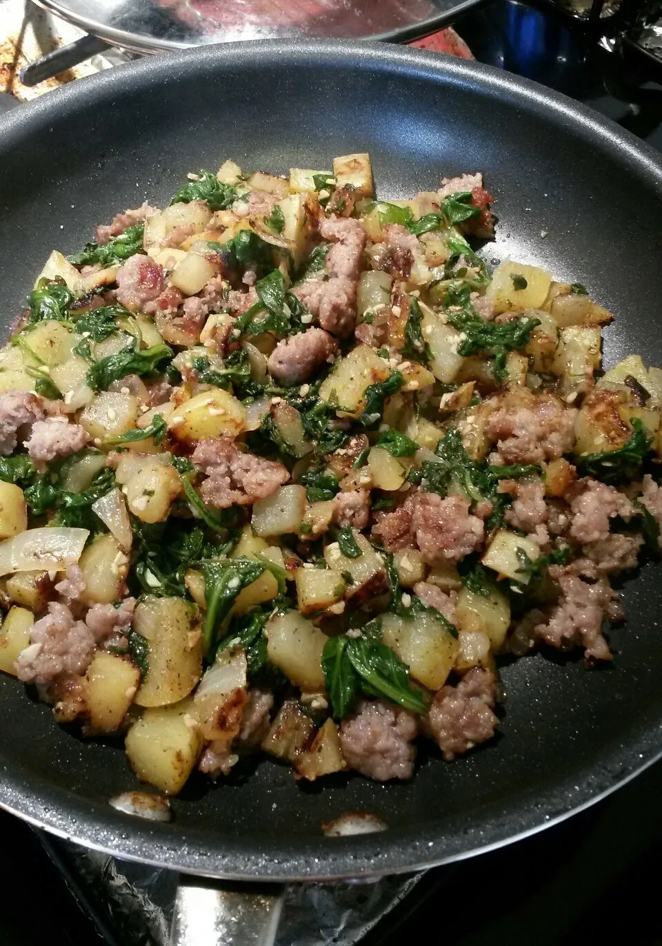 chyotes with spinach & turkey sausage|Alisa Robinsonさん