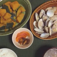 かぼちゃの煮物・酒蒸し|みどらあさん