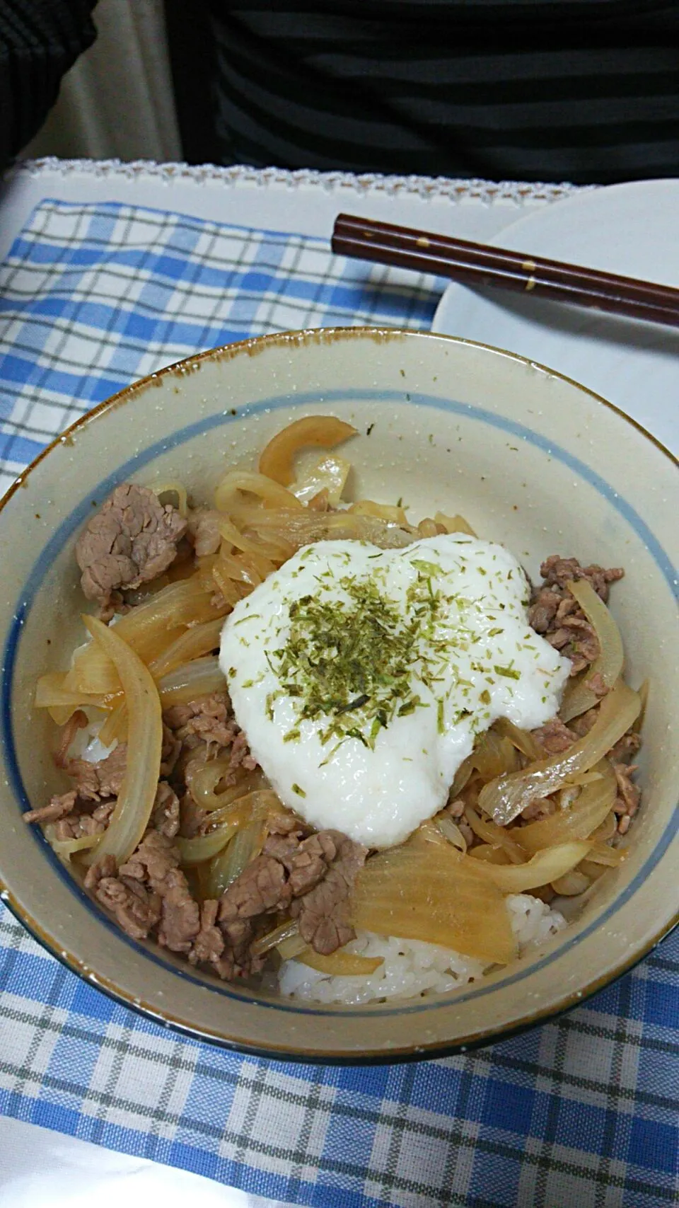 とろろ牛丼|Ayakoさん