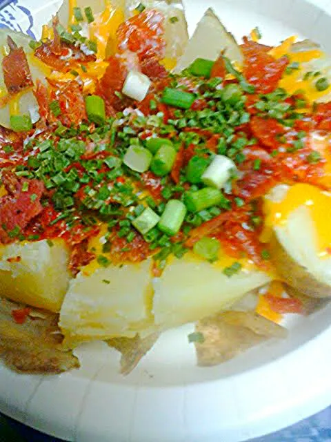 Fully Loaded Boiled Potatoes #Quick and easy #Tasty #Lunch #Main dish #Side dish|Alisha GodsglamGirl Matthewsさん