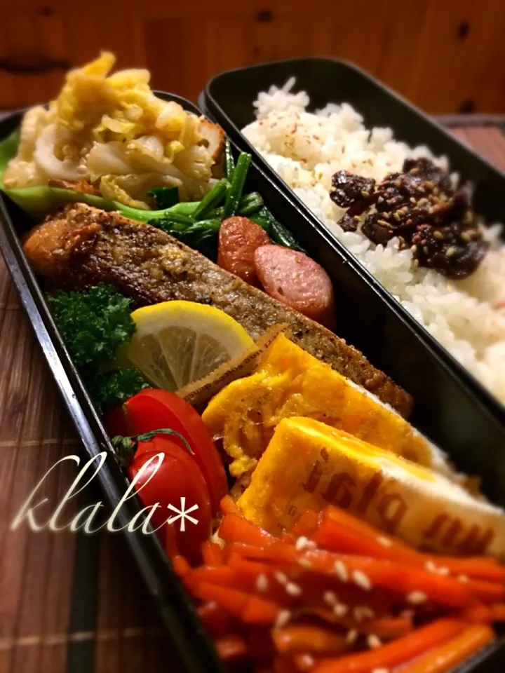 Snapdishの料理写真:ふつーのお弁当⭐️11/25|くららさん