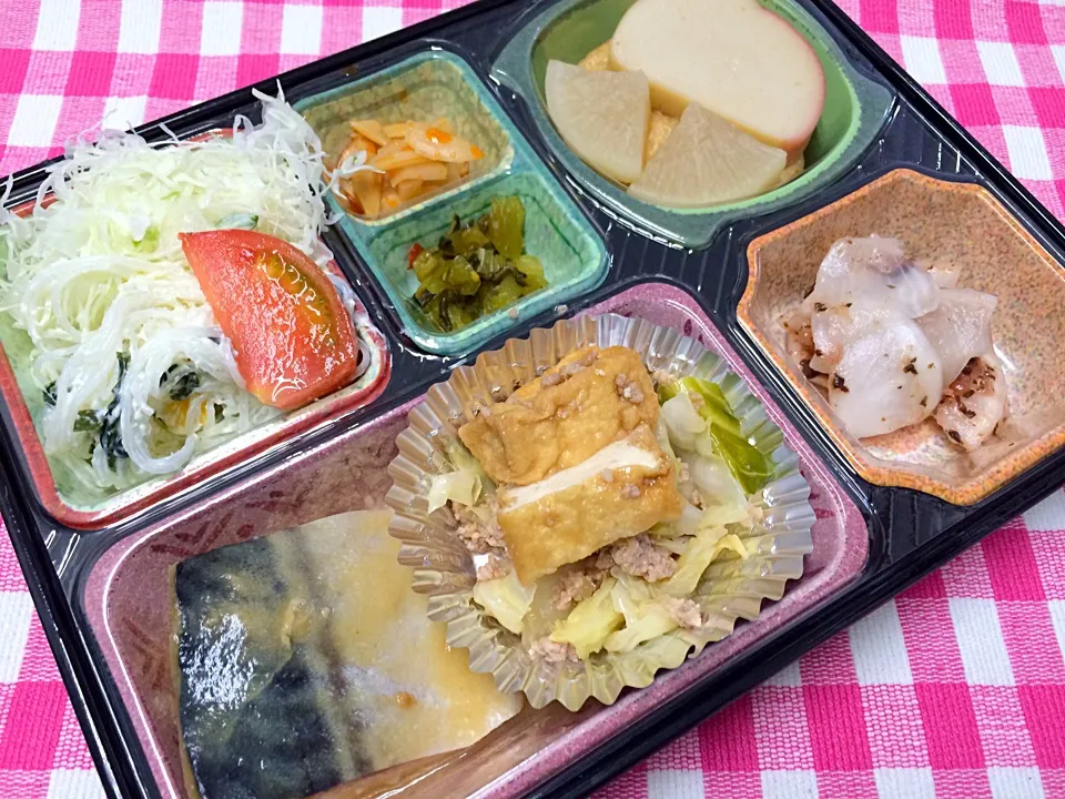 鰆の味噌煮 日替わり弁当 豊川市配達|Naokazu Kuritaさん