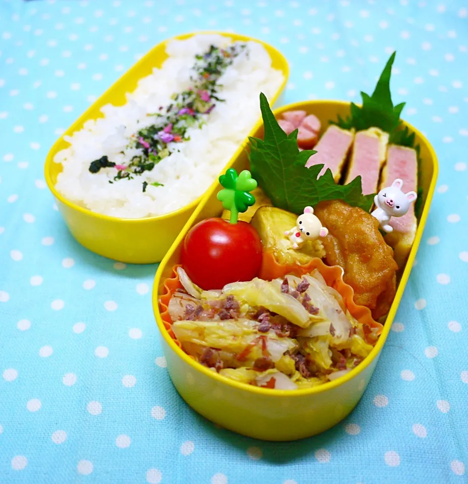 Snapdishの料理写真:今日のJK弁当 ^ ^|kokoさん