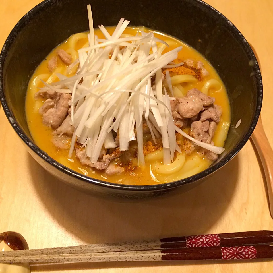 古奈屋のカレーうどん|ぴっぱーさん