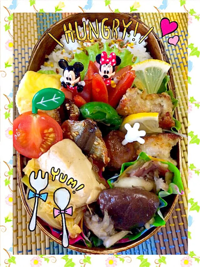 Snapdishの料理写真:愛妻弁当💕|Bigmamaさん