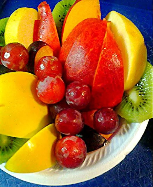 Freshly Washed Rainbow of Fruit #Healthy #Snack/Teatime #Fruits|Alisha GodsglamGirl Matthewsさん