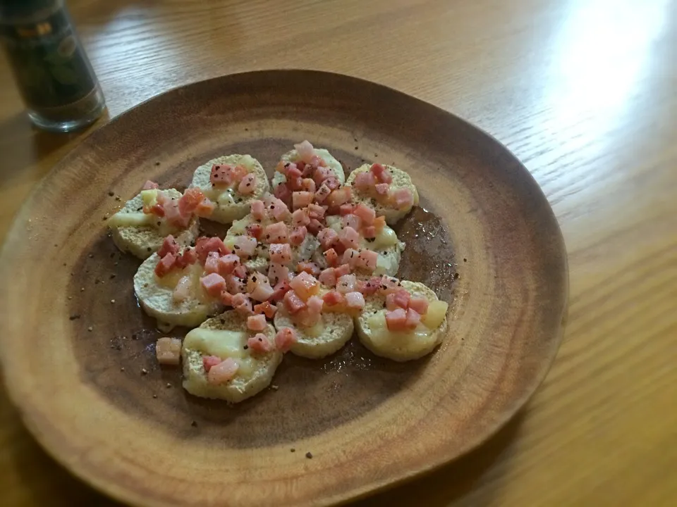 Snapdishの料理写真:ストーブ焼き〜💕長芋いただいたので(*^^*)|まなちゃさん