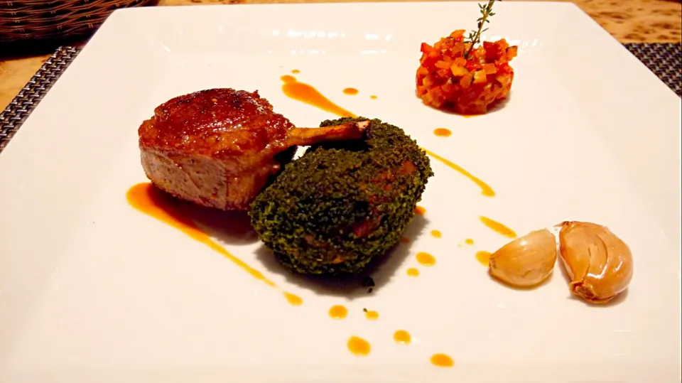 Lamb loin cooked two style #riva #parklane #lamb|Nomee Celciusさん