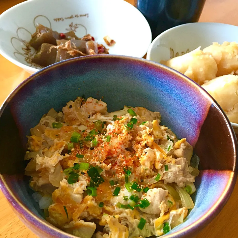 親子丼|カウンター嬢さん