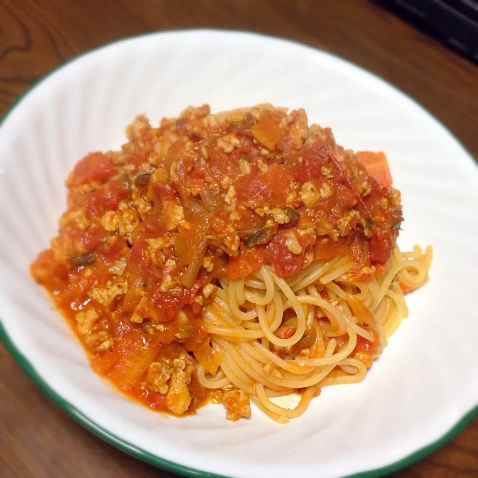 トマトチーズパスタ|やおゆん。さん