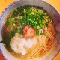 Snapdishの料理写真:梅おろしうどん|ちかこさん