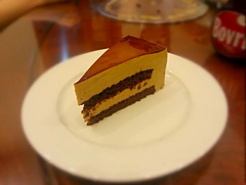 Coffee mirror cake|kevin tanさん