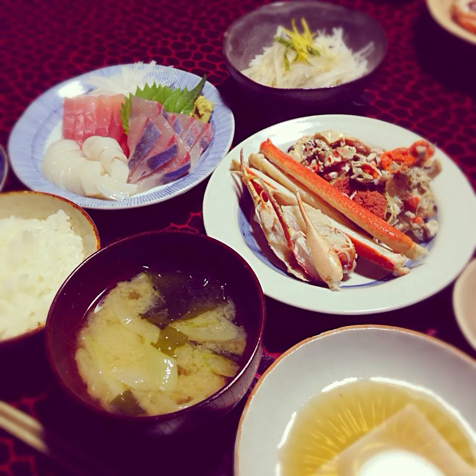 Snapdishの料理写真:今年初の香箱蟹＊|hibi_apeさん