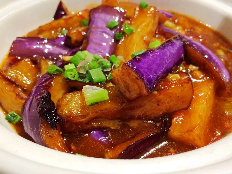 Eggplant minced pork casserole|12Dragonさん