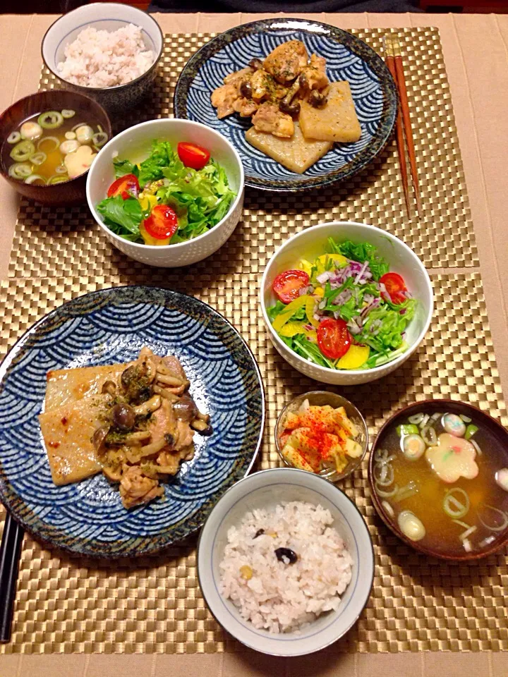 ✨今日の晩御飯は鶏肉とコンニャクの味噌炒めです。    🍴😋👍💕|🌻ユンジョン🍒さん