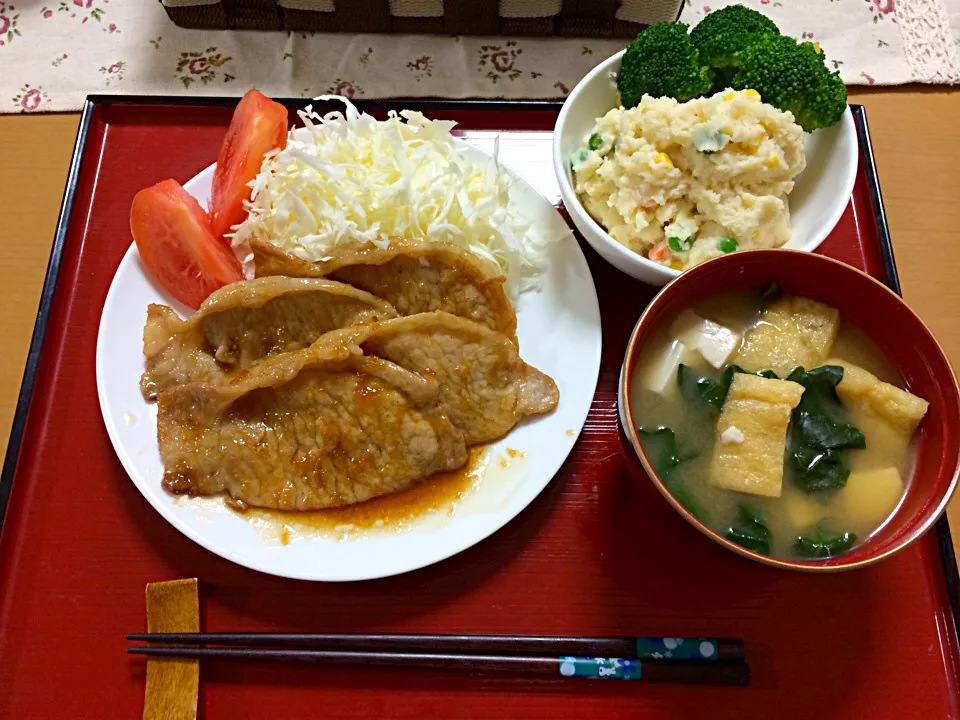 Snapdishの料理写真:Shogayaki(*^_^*)|watashi_07さん