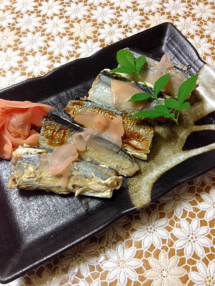 秋刀魚の酒蒸し焼き〜|カフェアジアンさん