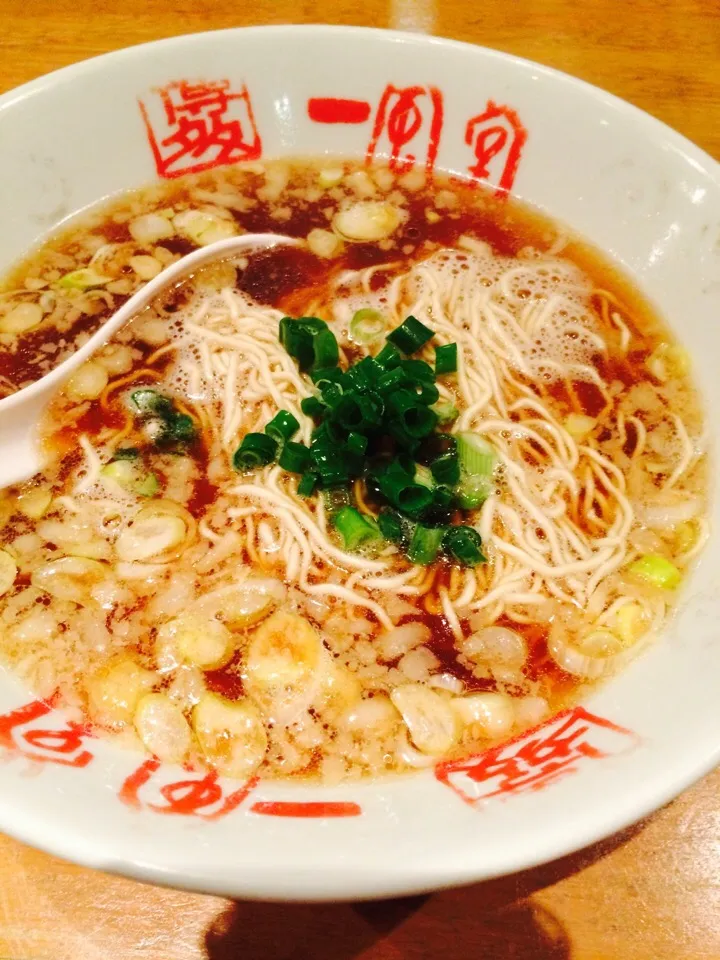 一風堂 珍しい 醤油ラーメン|くいちゃんさん