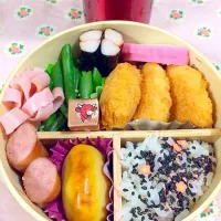 Snapdishの料理写真:コロッケ弁当|Miki Fujimotoさん