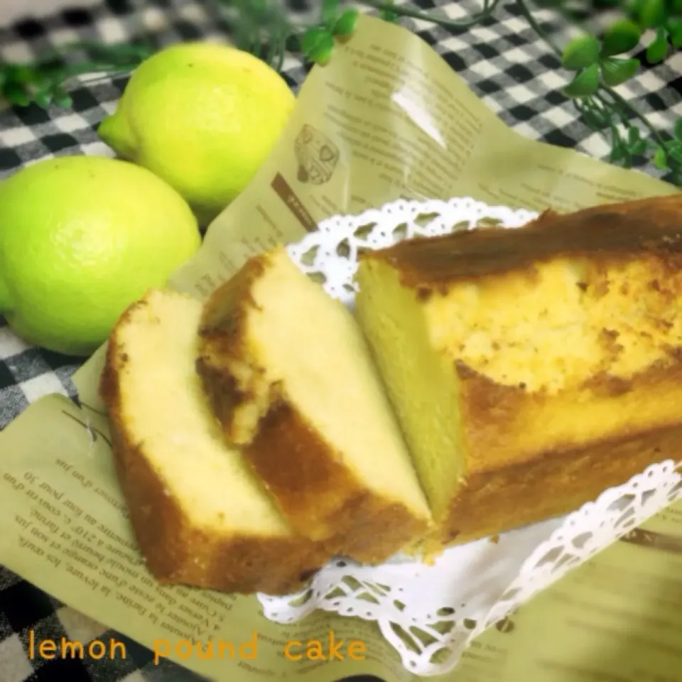 レモン好きの🍋パウンドケーキ|ポテトさん