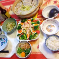 Snapdishの料理写真:栄養晩御飯🎶|hitomiさん